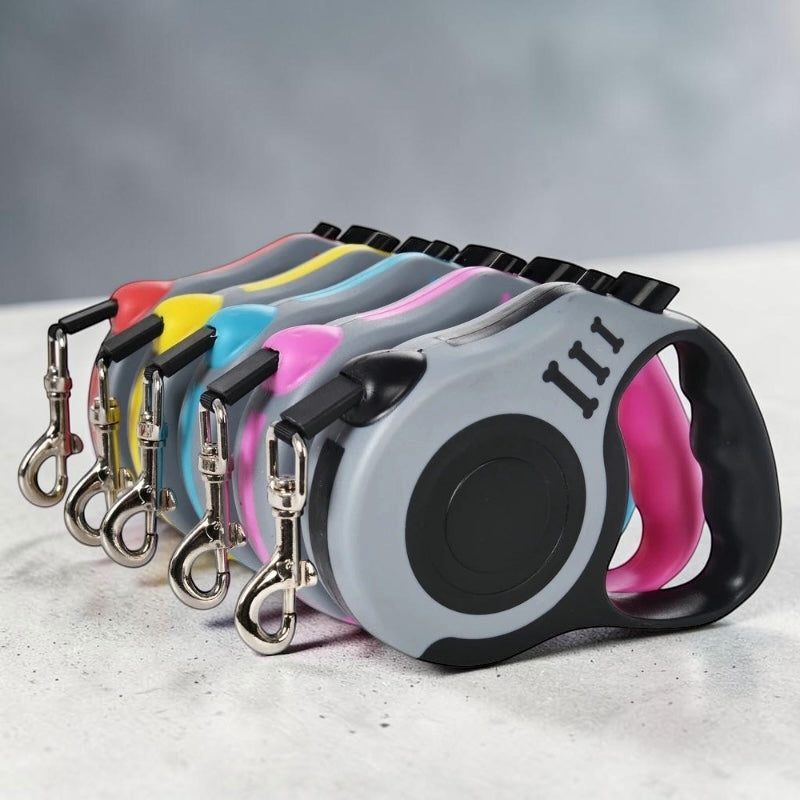 Automatic Retractable Pet Leash – 3M / 5M Durable Nylon Dog Lead for Small Pets