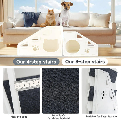 Portable Non-Slip Pet Stairs