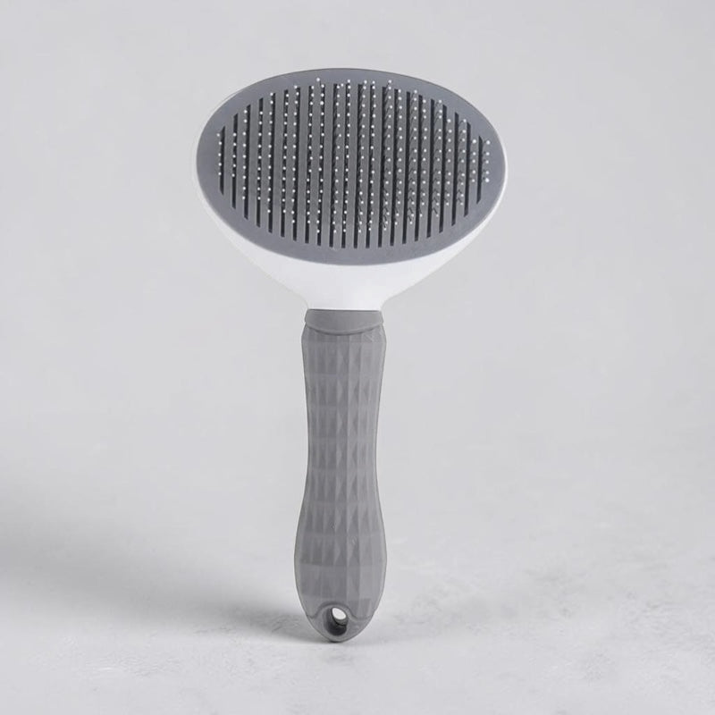 Anti-Slip Pet Grooming Brush with Needle Comb