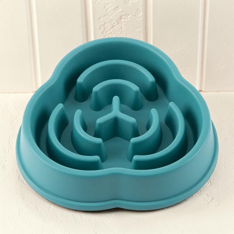 Spiral Silicone Pet Slow Feeder Bowl