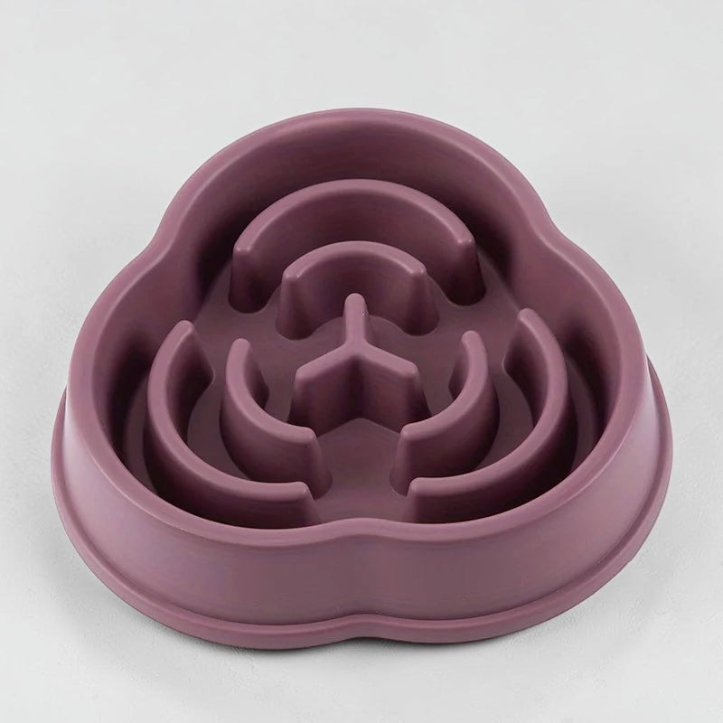 Spiral Silicone Pet Slow Feeder Bowl