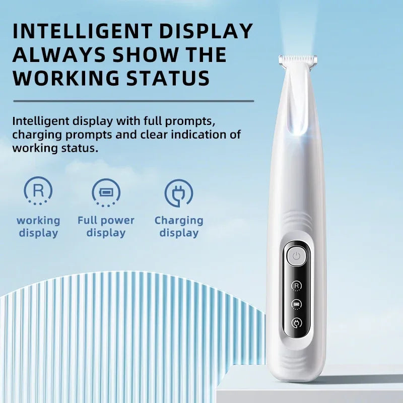 Type-C Rechargeable Waterproof Pet Paw Trimmer