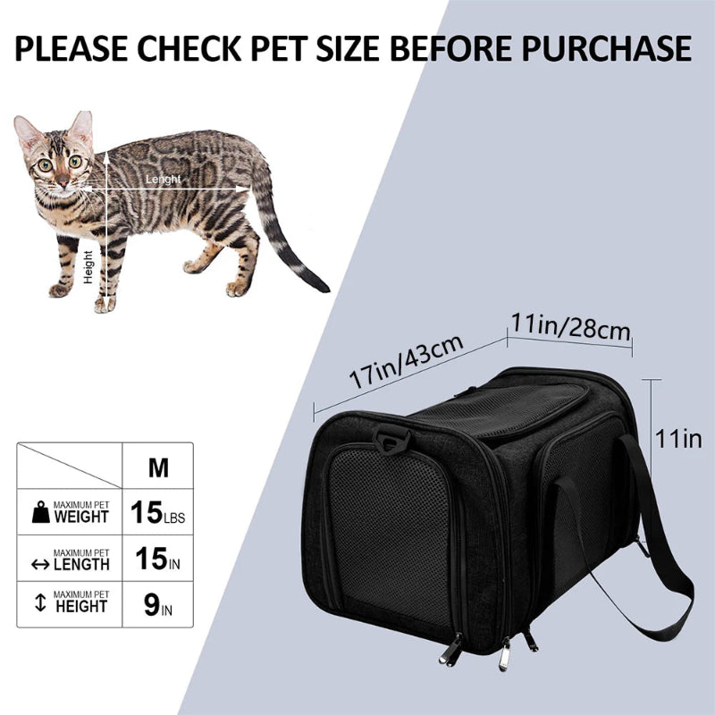 Pet Carrier Backpack Airline-Approved