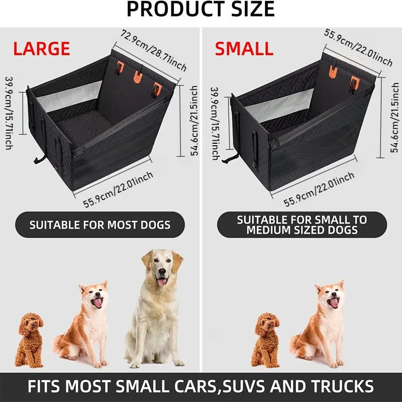 Premium Pet Car Seat for Small to Medium Pets