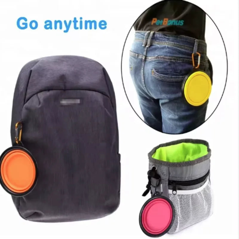 Collapsible Portable Pet Travel Bowl