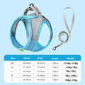 Soft Mesh Adjustable Dog & Cat Harness Vest