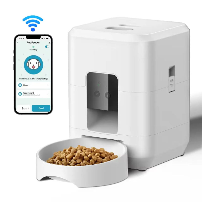 Automatic Pet Feeder with Timer & Portion Control